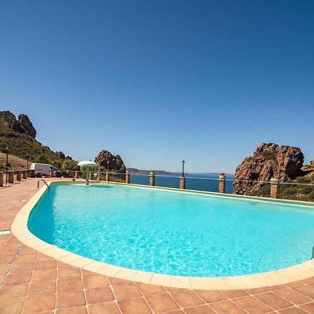L'Estasi Tanca Piras A Bordo Piscina Con Vista Mare Villa Nebida Ngoại thất bức ảnh