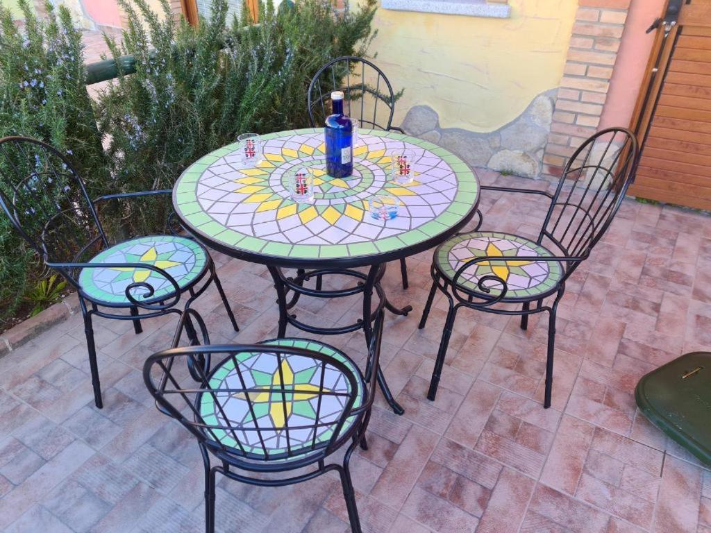 L'Estasi Tanca Piras A Bordo Piscina Con Vista Mare Villa Nebida Ngoại thất bức ảnh