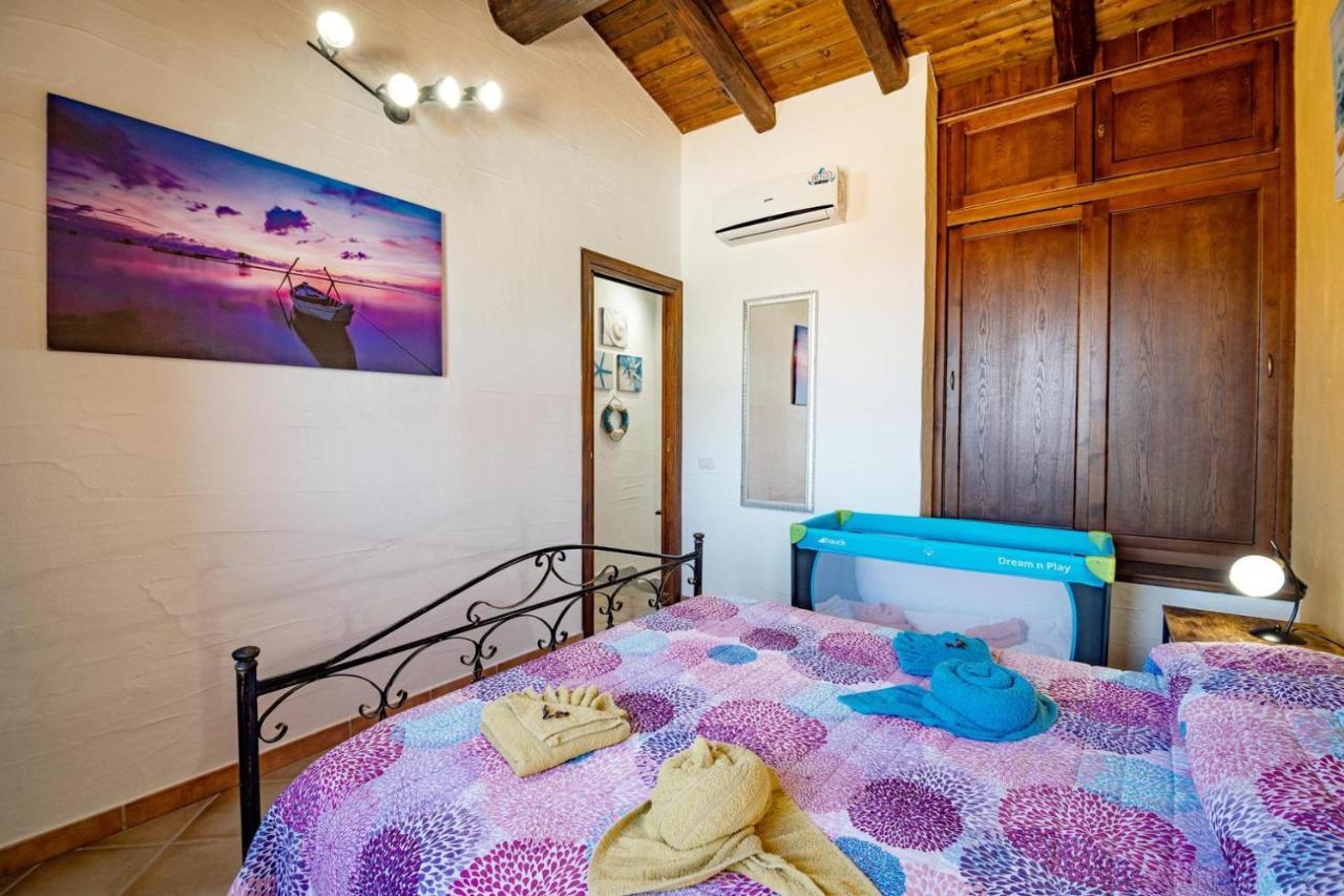 L'Estasi Tanca Piras A Bordo Piscina Con Vista Mare Villa Nebida Ngoại thất bức ảnh