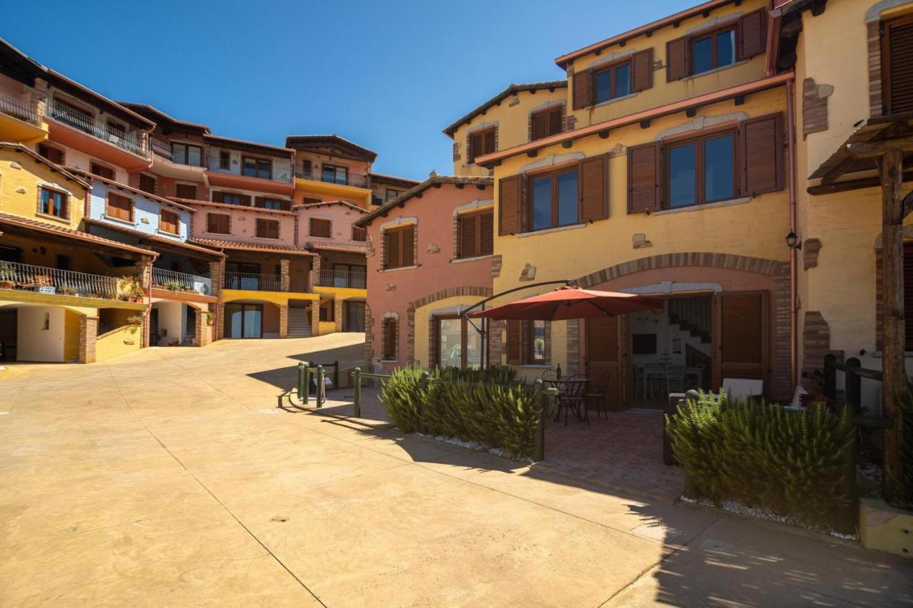 L'Estasi Tanca Piras A Bordo Piscina Con Vista Mare Villa Nebida Ngoại thất bức ảnh